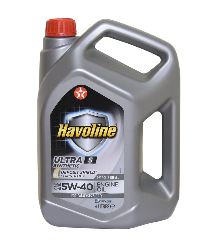 Моторное масло Texaco Havoline Ultra S 5W-40, 4л